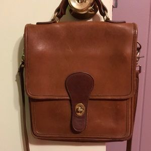 Vintage Coach leather bag